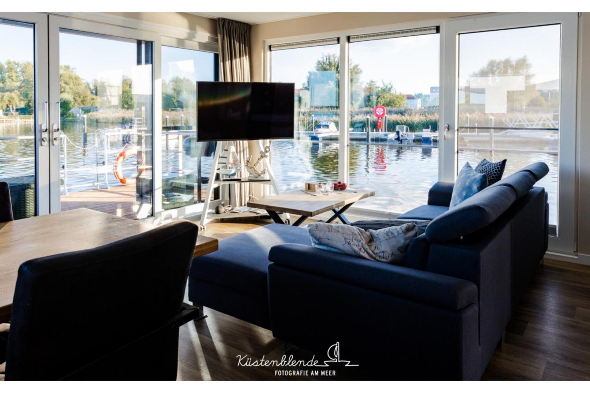 Вілла Ostsee Hausboot - Arielle Lp15 Рібніц-Дамгартен Екстер'єр фото